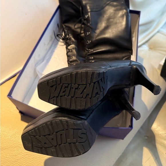 stuart weitzman amazing boots worn 2x - Picture 2 of 3
